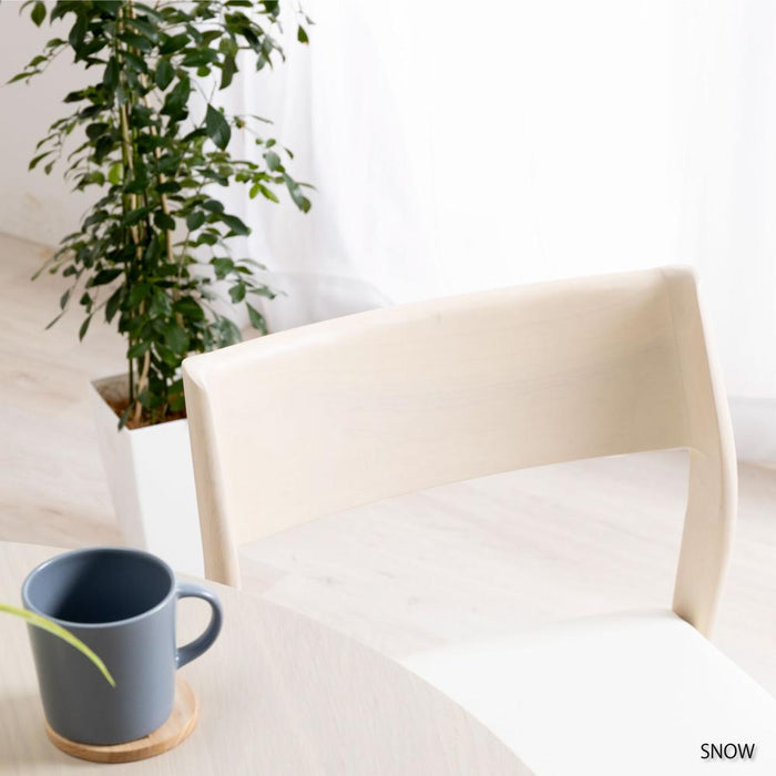 ダイニングチェア 2脚セット 幅48.5 重ねて収納 スタッキング PVC 北欧