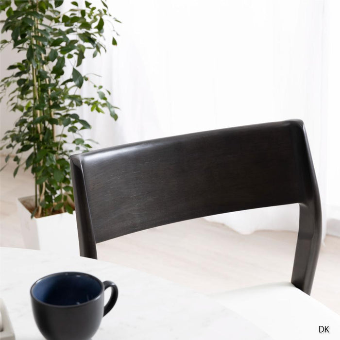 ダイニングチェア 2脚セット 幅48.5 重ねて収納 スタッキング PVC 北欧