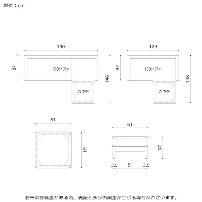 ソファ オットマン 60 cm  脚 スツール 脚置き 北欧 ポケットコイル 耐圧分散 座面 柔らかめ