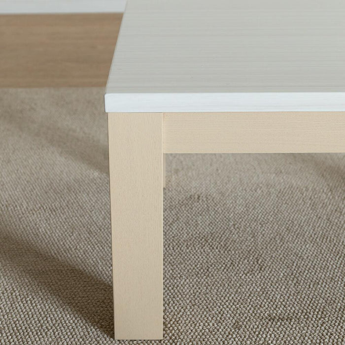 ローテーブル  センター ロータイプ 伸長式テーブル 鏡面 北欧 UV塗装  90cm 150cm