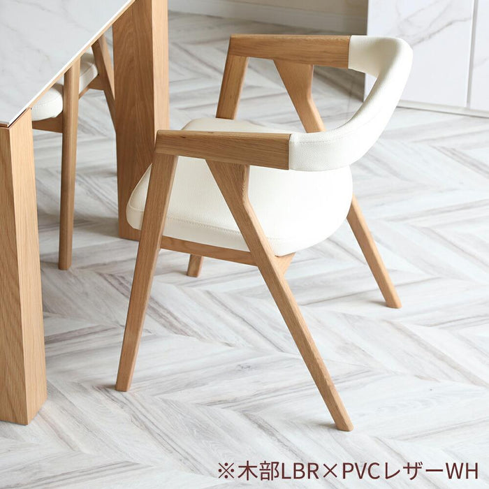 ダイニングチェア 北欧   ダイニング チェア  高級 PVC 掛 オーク