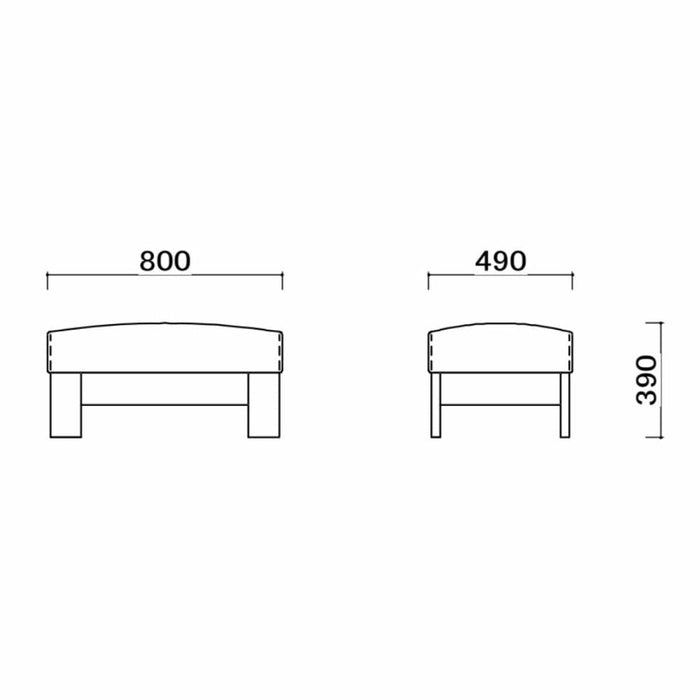 ソファ オットマン 80 cm 脚置き 北欧  耐圧分散 ポケットコイル  ダイニングチェア
