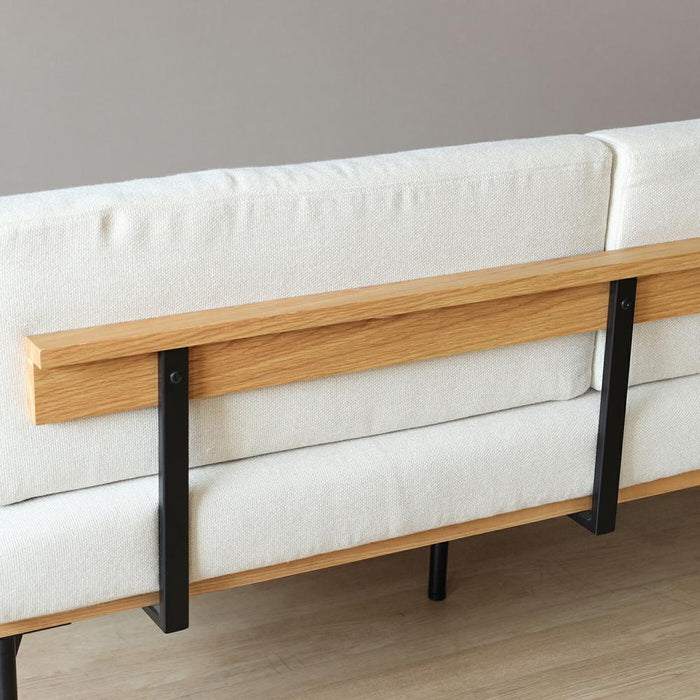 ベンチ 158cm  ダイニングベンチ 北欧 ソファ オーク  クッション