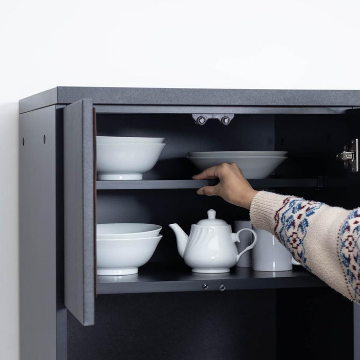 60cm キッチンカウンター   テーブル 大理 セラミック調 高級感