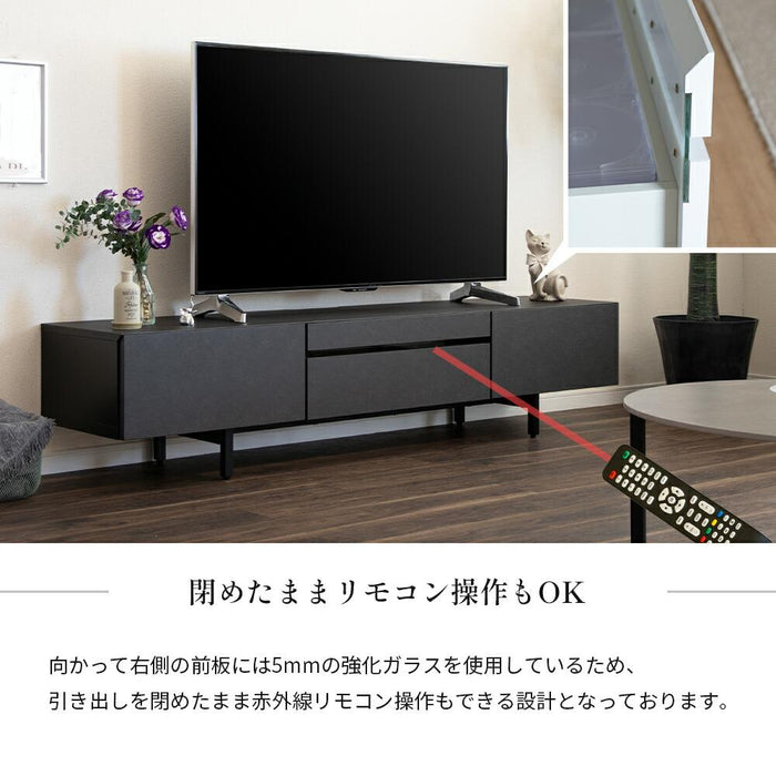テレビボード   180cm  大理 セラミック調 ローボード   収納 テレビ台