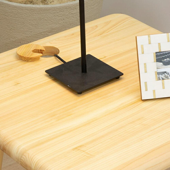 サイドテーブル おしゃれ 木製 幅 60 cm 高さ 55 cm コンパクト カフェ ナイトテーブル 正方形 丸脚 ローテーブル ミニ 小さい パソコン コーヒーテーブル ひのき ヒノキ 天然木 新生活 リビング ダイニング 送料無料