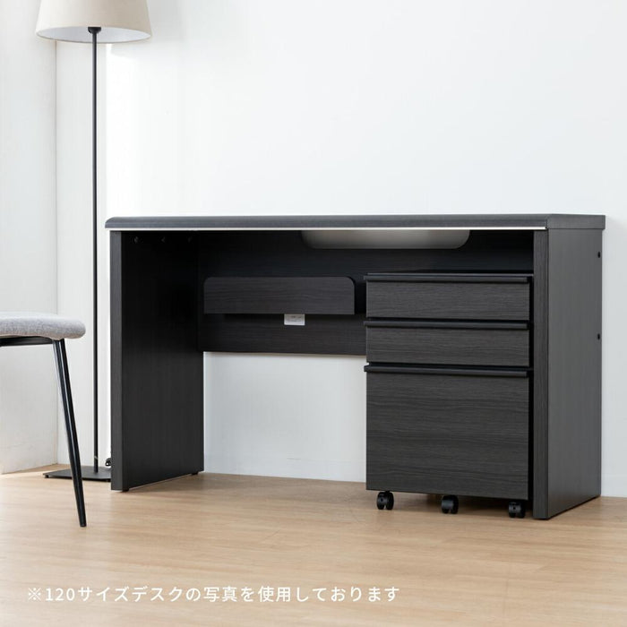 ワゴン デスクワゴン 3段 キャスター付き 幅43cm サイドワゴン チェスト 収納 引き出し A4ファイル 書斎 机 学習 コンパクト おしゃれ シンプル 黒 新生活 北欧 リビング テレワーク 在宅 リモート 一年保証 オフィス 送料無料