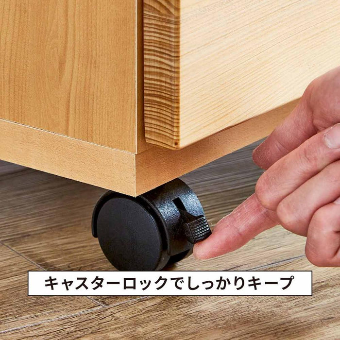 ワゴン キャスター付き 引き出し サイドチェスト 収納 3段 A4ファイル コンパクト 勉強 オフィスワゴン 完成品 キャビネット ラック 大容量 ファイル リモート テレワーク 在宅勤務 一年保証 オフィス 送料無料