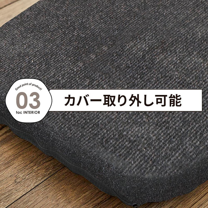 座椅子 回転 一人掛け 回転椅子 ひのき 木製 クッション 回転座椅子 カバーリング 背もたれ ブラック 黒 ホワイト 白 ヒノキ 一人暮らし ダイニング リビング テレワーク 在宅 リモート 在宅勤務 一年保証 送料無料