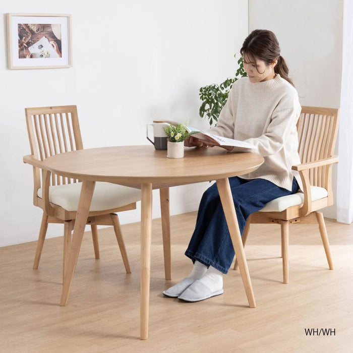 ダイニングチェア 肘付き ハイバック 回転チェア 肘付き かわいい 回転椅子 木製 レザー ファブリック 木 ダイニング リビング シンプル 天然木 チェアー オシャレ 食卓椅子