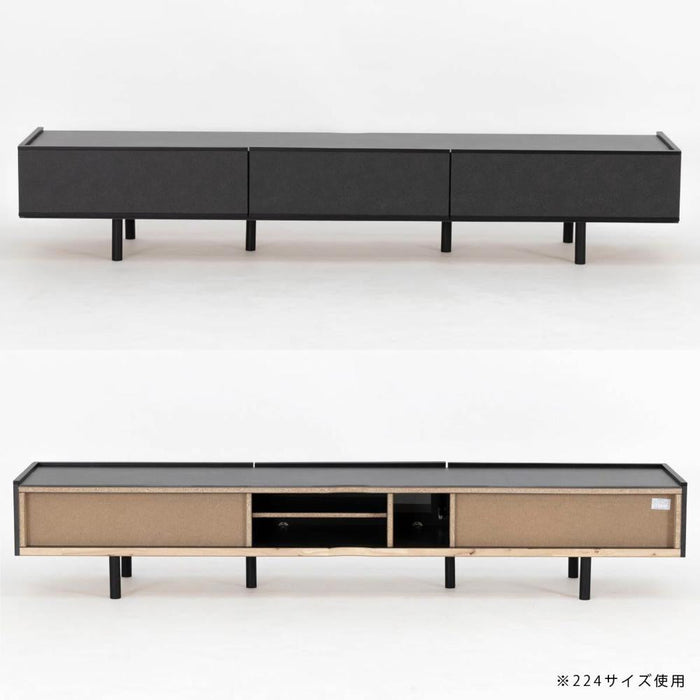 テレビ台 本物 セラミック 幅225cm テレビボード ローボード 北欧  高級感 TVボード TV台 リビングボード AVボード テレビラック TVラック おしゃれ 脚付き グレー ブラック 大理石 220cm 230cm 85 80 77 75 70 65 60 55インチ