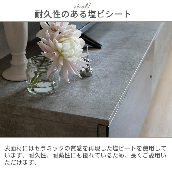 テレビボード 完成品 テレビ台 160cm ローボード テレビボード 160 おしゃれ TVボード 160幅 セラミック調 グレー ブラック ホワイト シンプル モダン リビング収納 大容量 収納 引き出し 幅160cm テレビボード AVボード TVラック