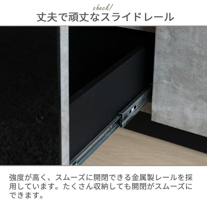 テレビボード 完成品 テレビ台 160cm ローボード テレビボード 160 おしゃれ TVボード 160幅 セラミック調 グレー ブラック ホワイト シンプル モダン リビング収納 大容量 収納 引き出し 幅160cm テレビボード AVボード TVラック