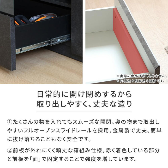 テレビ台 180cm ローボード テレビボード 180 おしゃれ TVボード 完成品 セラミック調 ブラック グレー シンプル モダン リビング収納 赤外線 リモコン操作 大容量 収納 引き出し 幅180cm 大きめ TV台 TVボード AVボード TVラック