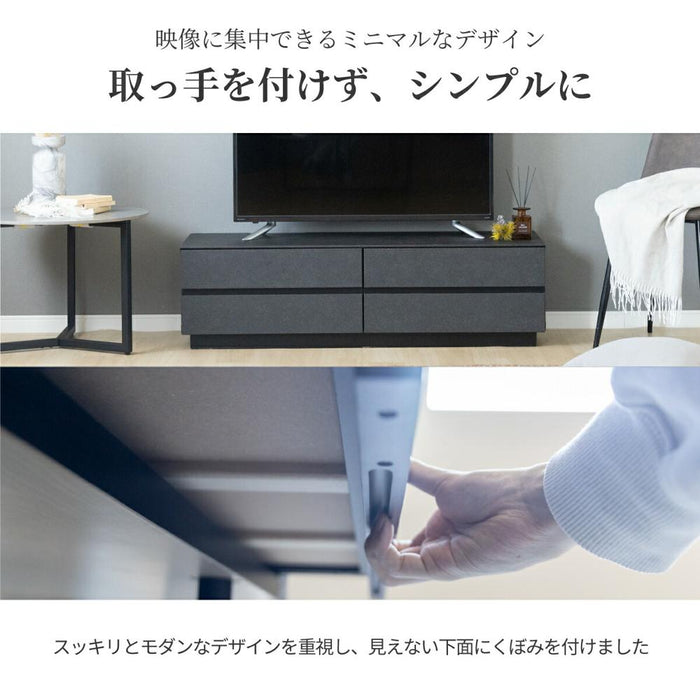 テレビボード 大理石風 完成品 テレビ台 120cm幅 ローボード テレビボード 白 120 おしゃれ TVボード 120幅 セラミック調 グレー ブラック ホワイト リビング収納 大容量 収納 引き出し テレビボード AVボード TVラック