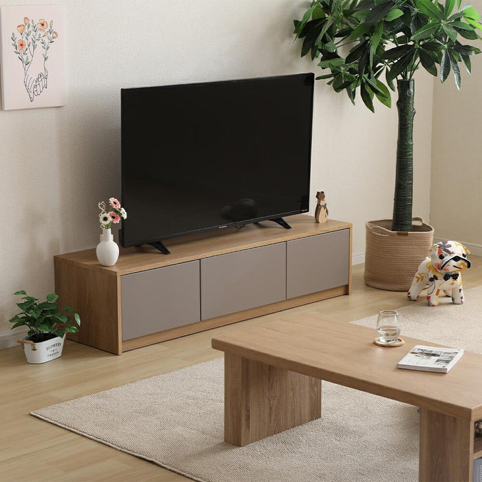 テレビボード テレビ台 ローボード 140 TAUPE トープ グレー テレビボード おしゃれ 140cm TVボード 140幅 テレビボード 完成品 リビング収納 大容量 収納 引き出し 幅140cm テレビボード AVボード TVラック