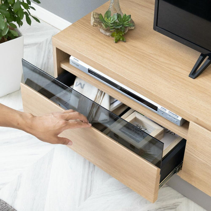 テレビ台 140cm テレビ台 収納 テレビ台 ローボード 140 完成品 おしゃれ 北欧 ウォールナット調 オーク調 収納 多い ブラウン リビング収納 32インチ 32型 壁付け 組み立て不要 テレビ台 AVボード TVラック 大容量 収納 引き出し