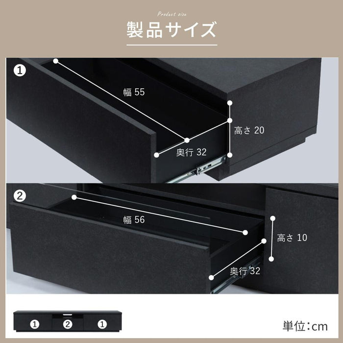 テレビ台 180cm ローボード テレビボード 180 おしゃれ TVボード 完成品 セラミック調 ブラック グレー シンプル モダン リビング収納 赤外線 リモコン操作 大容量 収納 引き出し 幅180cm 大きめ TV台 TVボード AVボード TVラック