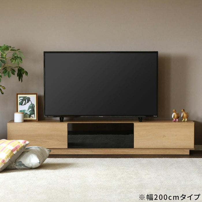 テレビボード 完成品 テレビボード 北欧 220 テレビ台 220cm ローボード TVボード 北欧 木目調 モダン オーク調 シンプル リビング収納 大容量 収納 引き出し 幅220cm 大きめ TV台 TVボード AVボード TVラック 引き出し収納