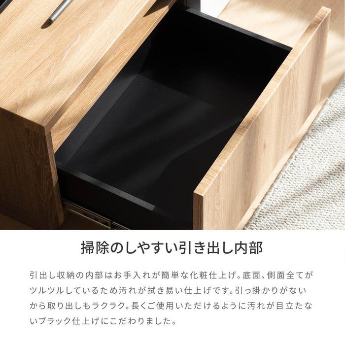 テレビ台 テレビボード 小さい ミニ コンパクト ローボード 収納 TV台 おしゃれ  テレビラック 幅 80 cm 省スペース TVボード AVボード オーク調 ベージュ ウォールナット調 木目 北欧 くすみグレー セラミック調 ブラック