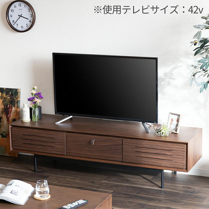 テレビ台 テレビボード 150 ローボード オーク調 ウォールナット調 シンプル モダン 北欧 ベージュ ブラウン アイアン おしゃれ 収納 引き出し 格子 突板 本革 脚付 リモコン操作 TVボード TV台 ロータイプ 150センチ 150cm