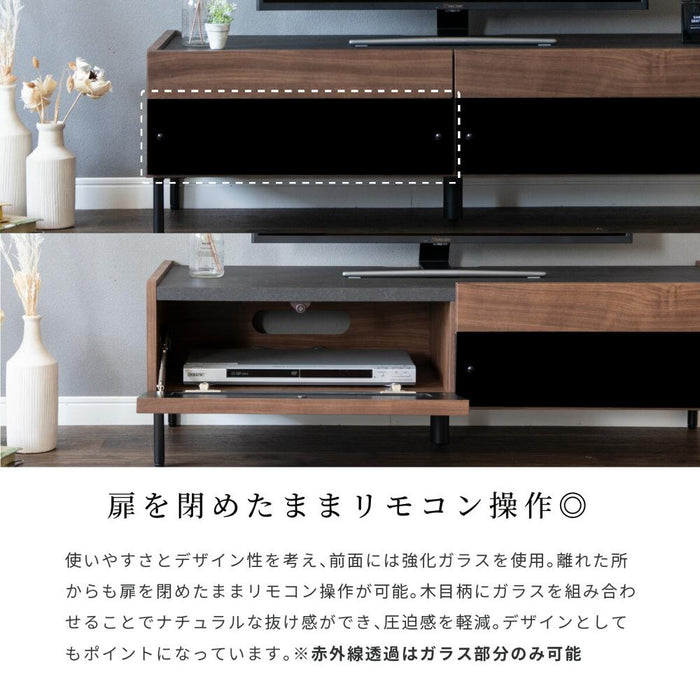 テレビボード ローボード テレビ台 おしゃれ 130cm ウォールナット調 幅 130 木目調 ブラウン ナチュラル アイアン 脚付き 北欧 完成品 引き出し収納