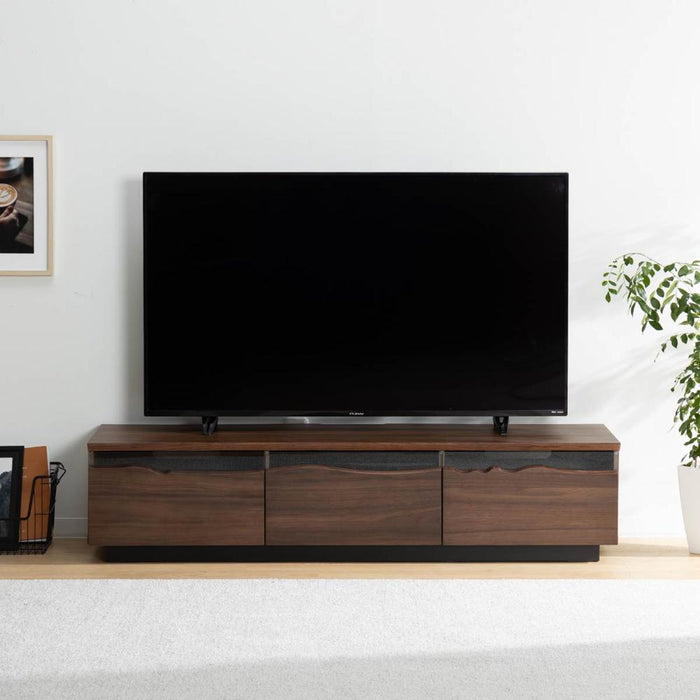 テレビ台 150 おしゃれ 幅150 tv台 テレビボード 高級感 ウォールナット色 ナチュラル色 tvボード 国産 150cm 完成品 avボード ローボード 収納 引き出し シンプル モダン