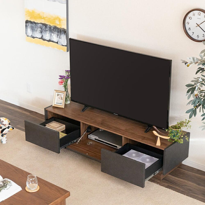 テレビ台 ローボード 完成品 140cm TV台 テレビボード テレビラック TVラック ロータイプ 引き出し おしゃれ 白 ブラック ウォールナット オーク セラミック調 ベージュ グレー 140 北欧 収納