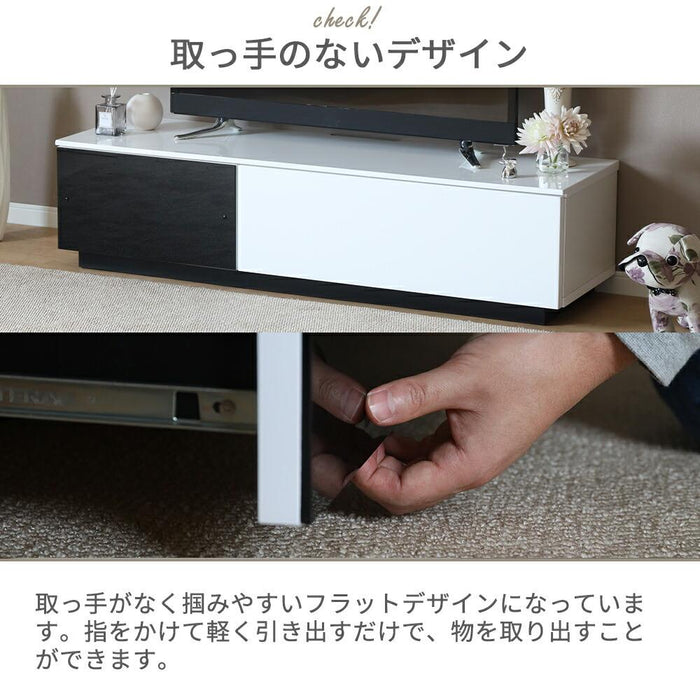 テレビボード 完成品 テレビ台 140cm ローボード テレビボード 140 おしゃれ TVボード 140幅 セラミック調 ブラック グレー ホワイト シンプル モダン リビング収納 大容量 収納 引き出し 幅140cm テレビボード AVボード TVラック