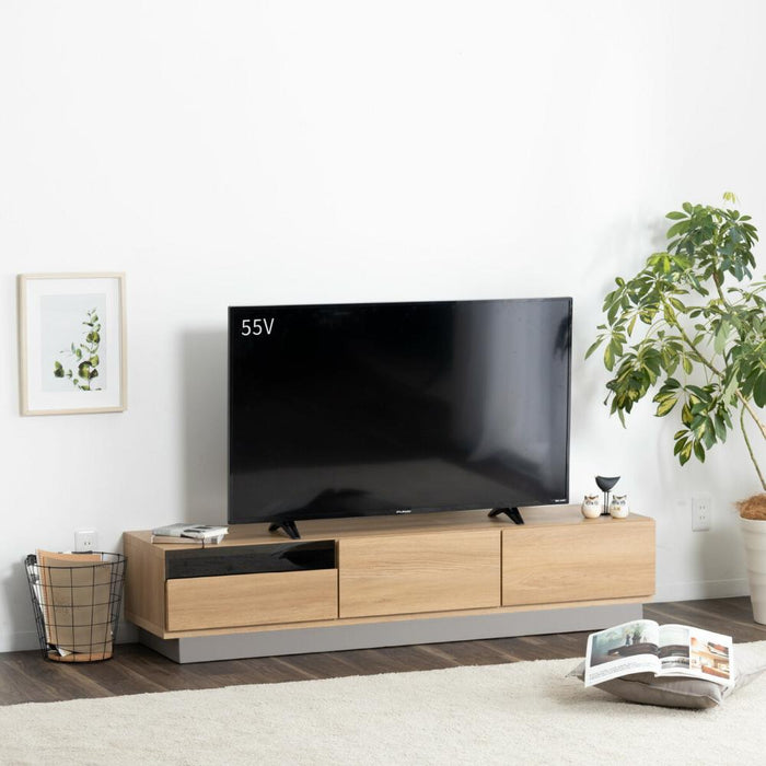 テレビ台 160cm テレビ台 収納 ローボード 完成品 TAUPE トープ グレー おしゃれ 北欧 ウォールナット調 オーク調 収納 多い ナチュラル リビング収納 43型 テレビ台 壁付け 強化ガラス AVボード TVラック 大容量 収納 引き出し