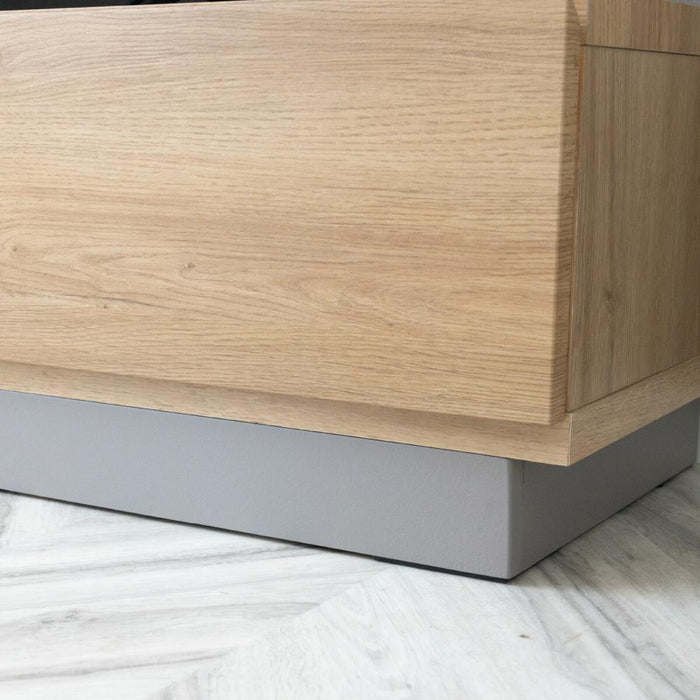 テレビボード 180センチ テレビ台 65インチ 収納 ローボード 完成品 TAUPE トープ グレー おしゃれ 北欧 ウォールナット調 オーク調 収納 多い リビング収納 55インチ 55型 壁付け テレビ台 AVボード TVラック 大容量 引き出し