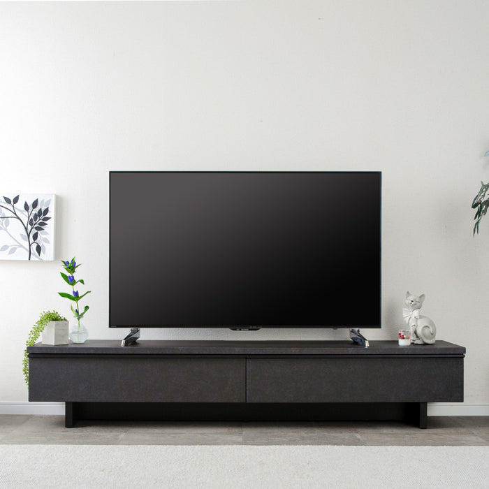 テレビボード 幅180cm フロート調 高級感 モダン 塩ビシート