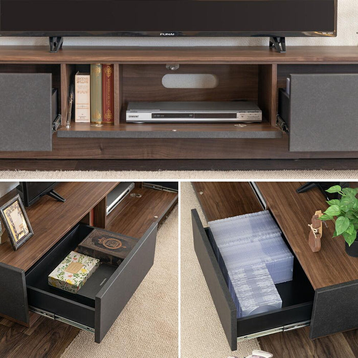 テレビ台 ローボード 完成品 180cm TV台 テレビボード テレビラック TVラック ロータイプ 引き出し おしゃれ 白 ブラック ウォールナット セラミック調 オーク ベージュ グレー 180 北欧 収納