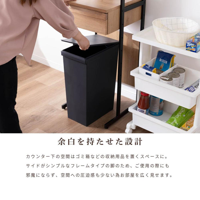 キッチンボード 40cm幅 オープンボード 幅40 スリム コンパクト 北欧 木目 アイアン 脚 高さ182 フルオープン 引出し 開き扉 可動棚 キッチン収納 オーク調 ベージュ ウォールナット調 ブラウン 背面化粧仕上げ