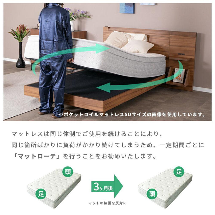 マットレス シングル セミダブル ダブル ラテックス ポケットコイル 圧縮梱包 ベッドマットレス 体圧分散 ベッド 新生活 簡単搬入 らくらく 安眠 楽 送料無料