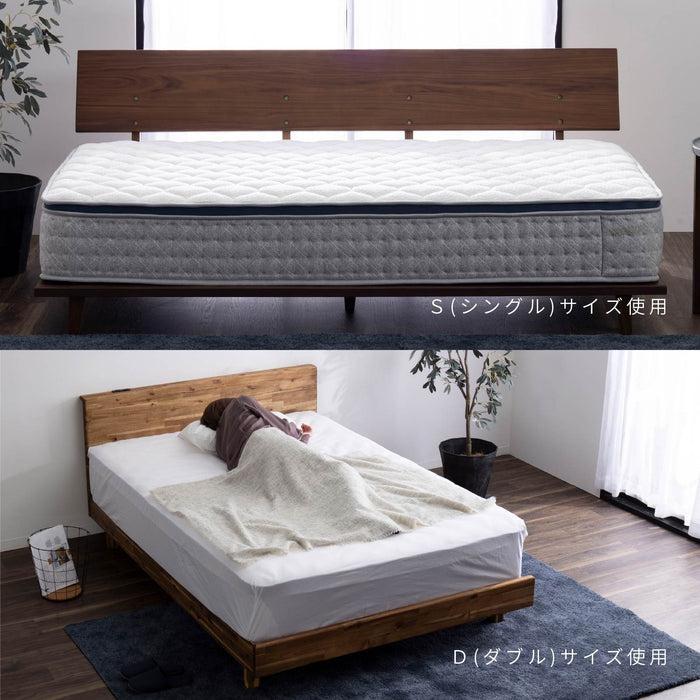 マットレス 幅97 120 140cm ポケットコイル 圧縮梱包 厚み30cm スタンダード