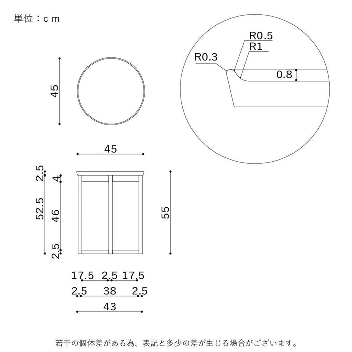 センターテーブル 丸 おしゃれ 高級感 鏡面 幅45 天然木 レッドオーク 無垢材 ブラウン 高級 レトロ ラウンドテーブル 木製 シンプル コンパクト モダン デザイナーズ ローテーブル グレー ウレタン塗装 完成品 コーヒーテーブル