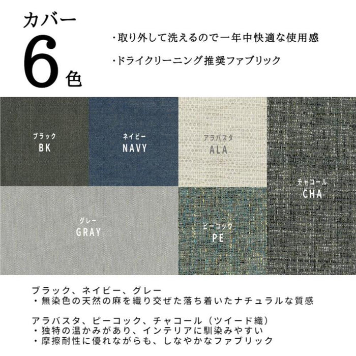 【専用】 チェア ファブリック ドライ クリーニング チェア用  替え 6 ダイニング