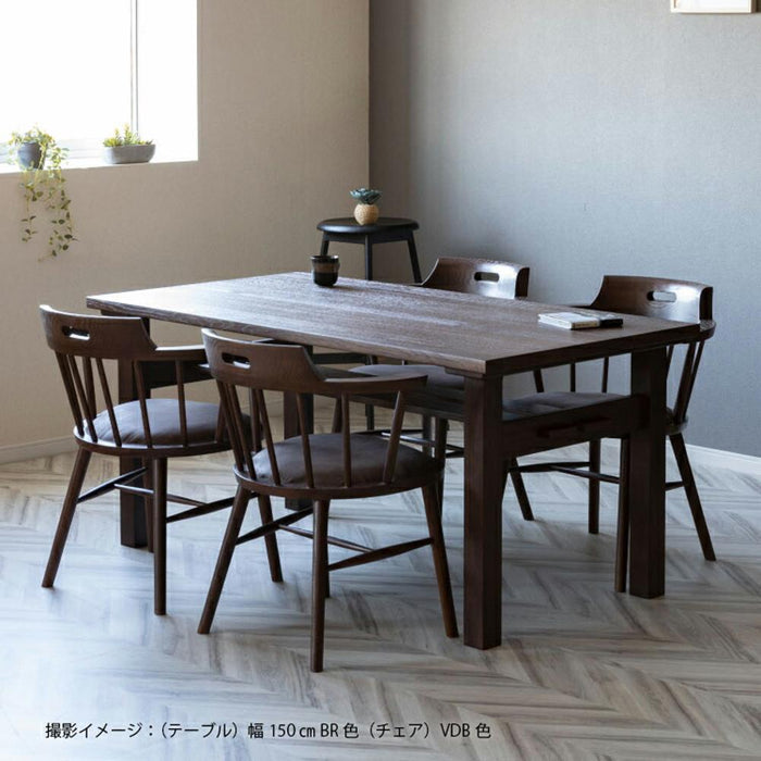 ダイニングテーブル 無垢 木製 6人掛け レッド オーク材 天然木 幅180 ナチュラル 単品 高級 レトロ リビング ダイニング 角丸 長方形 作業台 食卓 テーブル シンプル モダン デザイナーズ ウレタン塗装 応接 客間 会議室