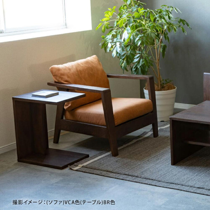 ダイニングチェア 肘付き レッドオーク 無垢材 天然木 木製 レザー調 ファブリック 肘付き 低め 幅76 アームチェア ナチュラル ブラウン キャメル 高級 レトロ シンプル モダン デザイナーズ 食卓 椅子 応接 客間 会議室 ソファ