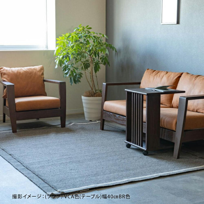 ダイニングチェア 肘付き レッドオーク 無垢材 天然木 木製 レザー調 ファブリック 肘付き 低め 幅76 アームチェア ナチュラル ブラウン キャメル 高級 レトロ シンプル モダン デザイナーズ 食卓 椅子 応接 客間 会議室 ソファ