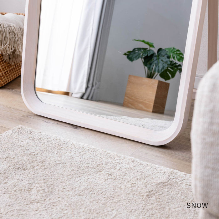 全身鏡 幅56cm 高さ168cm 無垢材 自立型 完成品 ミラー インテリア 雑貨 新生活