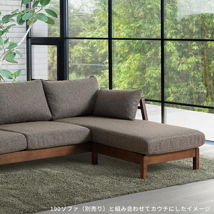 ソファー 3人掛け I字 シンプル モダン 北欧 おしゃれ ダイニング クッション 190cm カウチ ポケットコイル ブラウン 木製 ファブリック シギヤマ家具工業