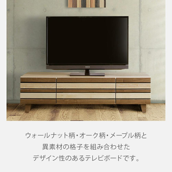 テレビ台 ローボード 幅100cm 完成品 収納 引き出し おしゃれ 北欧 テレビボード 格子 木目 オーク ウォールナット 柄 リビングボード 脚付き 高さ 38 cm TV ナチュラル ブラウン 新生活 シギヤマ家具工業
