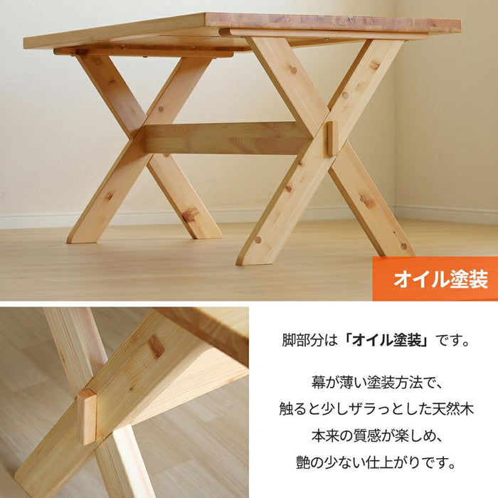ダイニングテーブル 6人掛け 国産 ひのき 幅 180 cm 北欧 長方形 ダイニング テーブル シンプル おしゃれ 食卓テーブル 六人用 木製 無垢材 ヒノキ テーブル 単品 6人 木目 オイル塗装 リビングテーブル 在宅 セラウッド塗装 新生活
