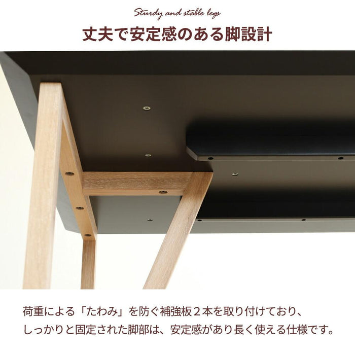 ダイニングテーブル 北欧 180cm 木製 選べる 天板 脚 大理石風 セラミック調 白 黒 単品 二本脚 脚間変更 シンプル 石目調 抗ウイルス テーブル 清潔 幅180 高さ70 長方形 ブラック ブラウン ホワイト オーク材 モダン 抗菌機能付き