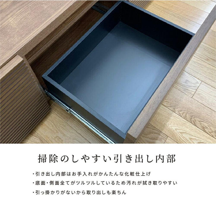 キッチンカウンター 140幅 完成品 ゴミ箱収納 可動棚 引き出し 3段 ステンレス天板 作業台 ダストボックス カウンター下収納 L字型 フルオープンレール スライドテーブル キッチン家具 小物 シンプル 北欧 木製