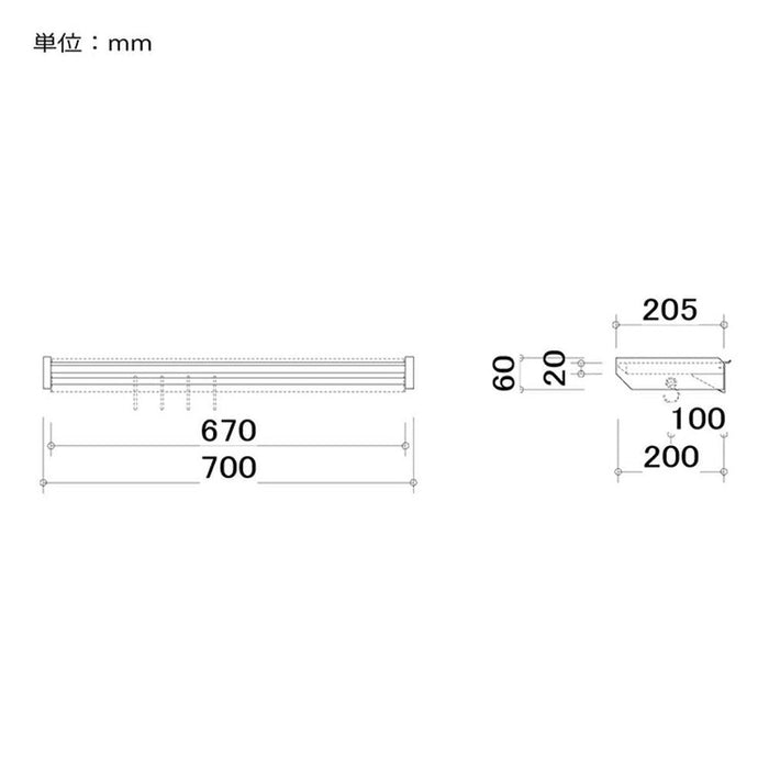 【パーツ】 棚板 収納 S字フック rook