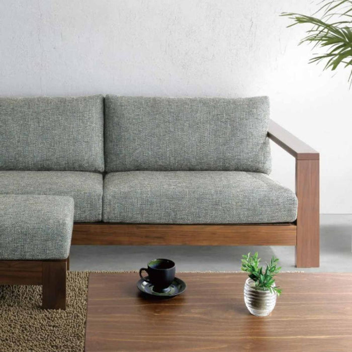ソファ 3人掛け I字 205 cm ゆったり 三人用 おしゃれ 北欧 布 カバーリング クッション ドライクリーニング 耐圧分散 ウレタン ポケットコイル 長時間 疲れにくい シンプル モダン ダイニングチェア 新生活 シギヤマ家具工業