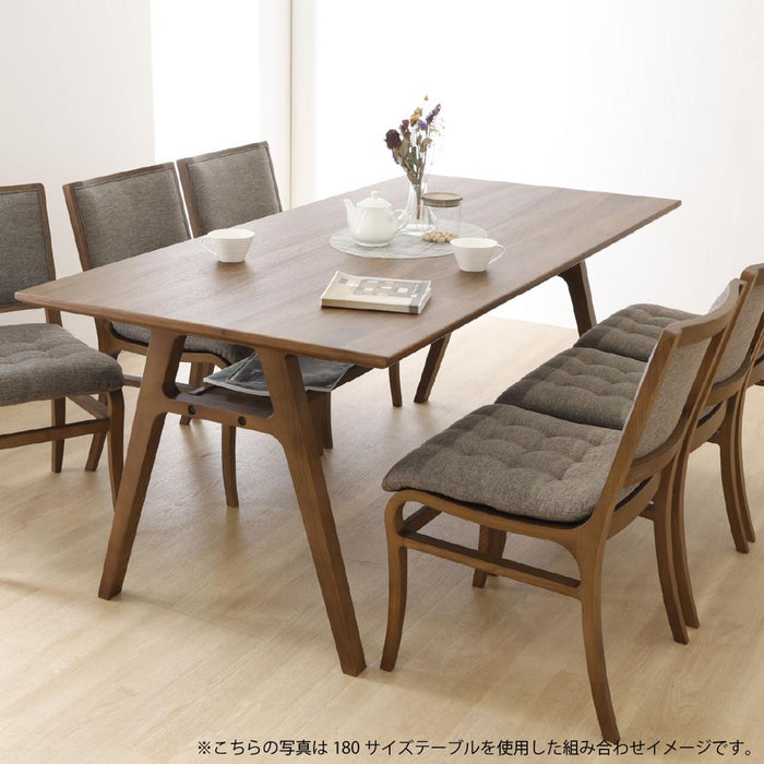 ダイニングテーブル 4人掛け 単品 棚板付き 木製 北欧風 ホワイトオーク ウォールナット リビング ダイニング 脚 デザイン 180 雑誌 デザイン シンプル スマート ボックス